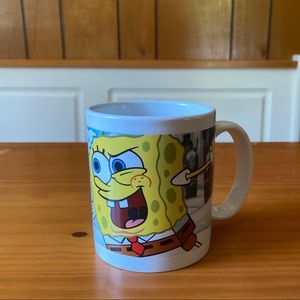 Spongebob mug snowball fight